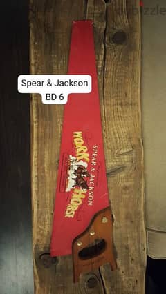 Spear & Jackson saw, England 0