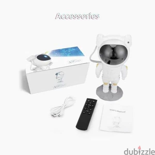 Astronaut Projector Galaxy Starry Sky Night Light Ocean Star  +Remote 2