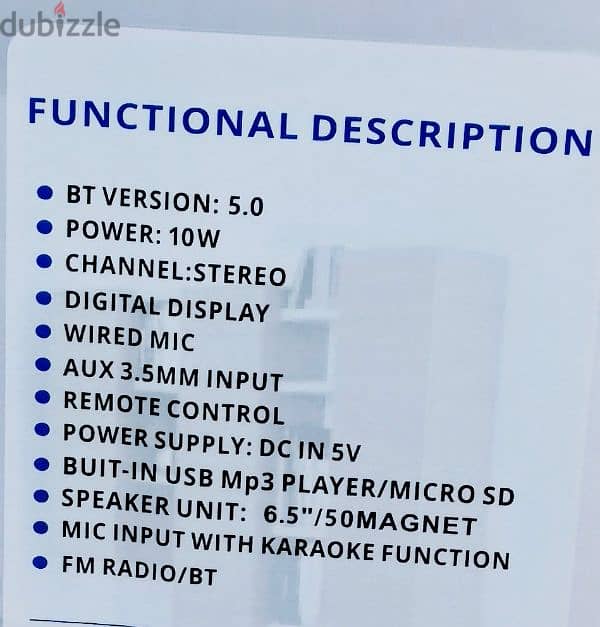 Bluetooth SPEAKER weird mic 3