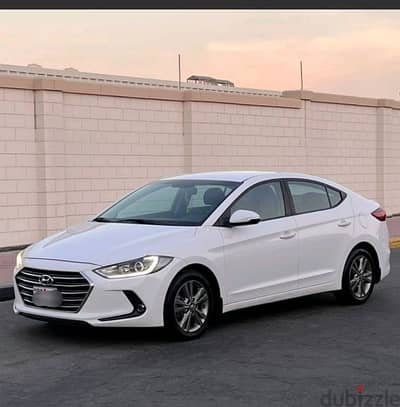 Hyundai Elantra model 2018 Bahrain Agency