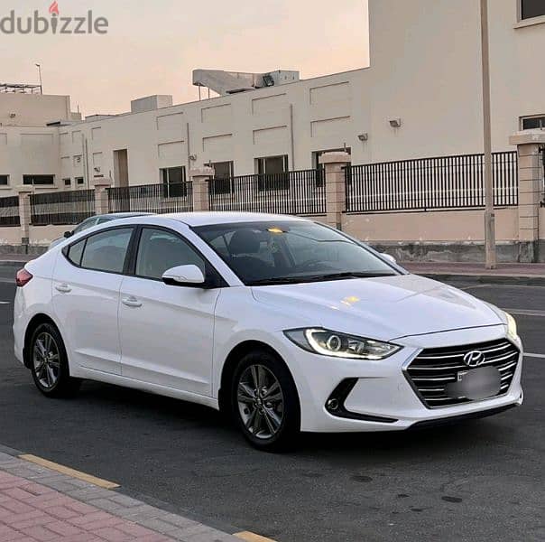 Hyundai Elantra model 2018 Bahrain Agency 1