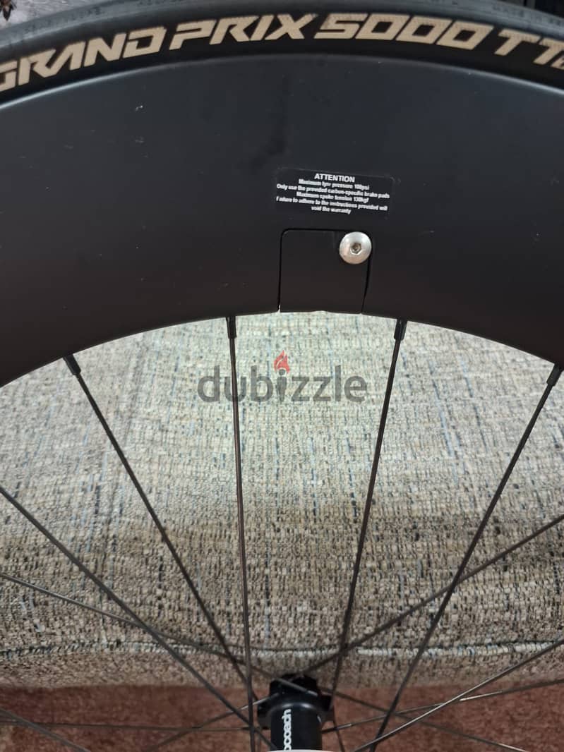 Disc wheelset carbon 5