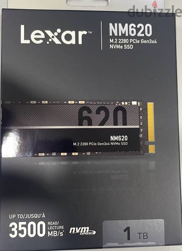 Lexar 1TB M. 2 NVME SSD HARD DISK 0