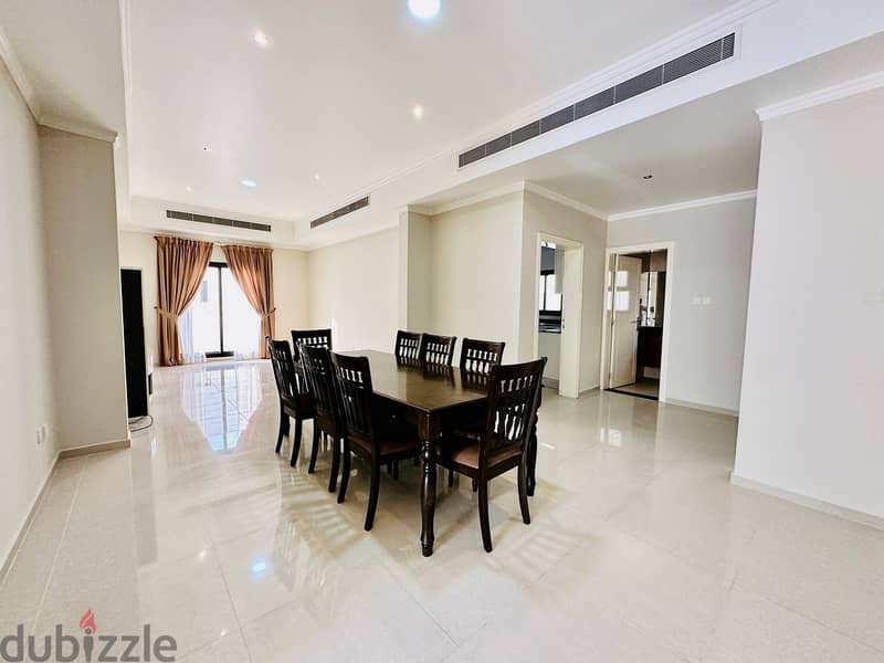 3BHK  Furnsihed Villa  Private Pool  Maids Room 3