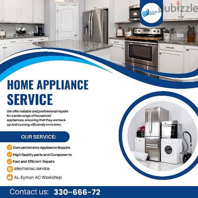 Hamad town-Riffa - AC, Washing machine, Refrigerator, Oven Services