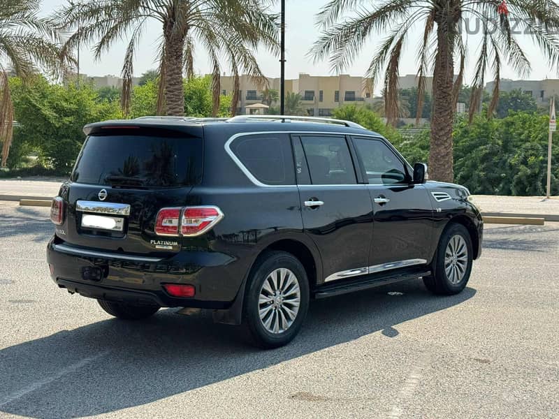 Nissan Patrol Platinum 2014 white 5