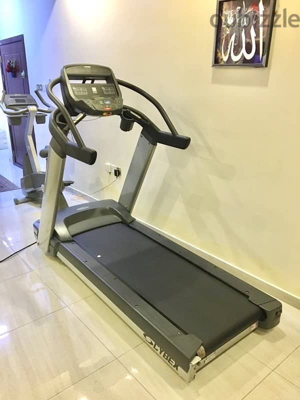 cybex brand life fitness treadmill  & life fitness  upright bike 2