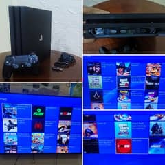 PS4 pro 1TB Jail break n loaded with latest games with 1 Original gear 0