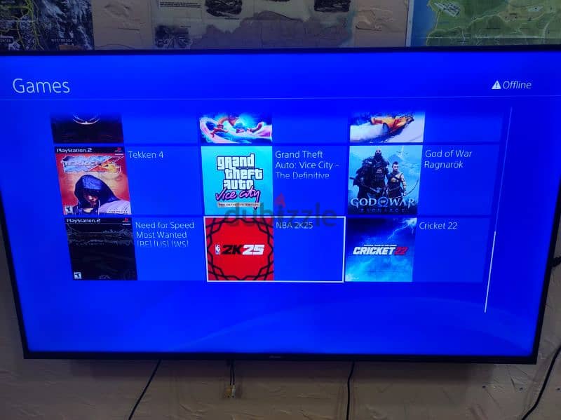 PS4 pro 1TB Jail break n loaded with latest games with 1 Original gear 3