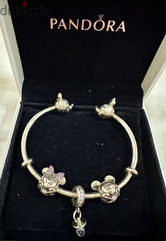 PANDORA Mickey Bangles Set 3