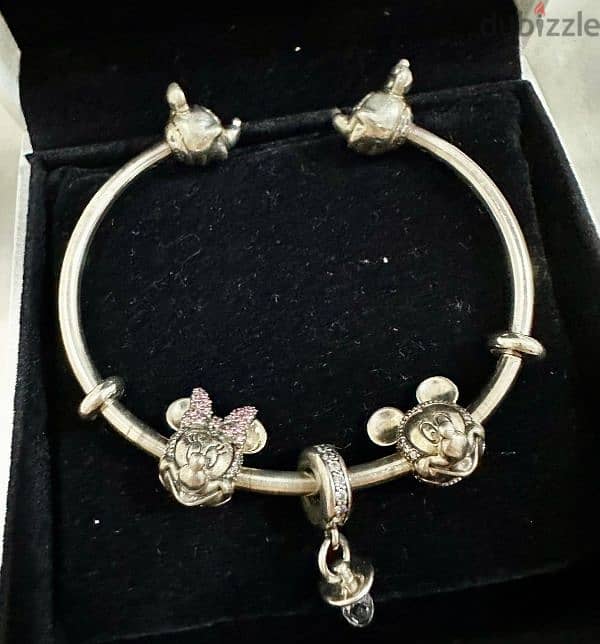 PANDORA Mickey Bangles Set 4