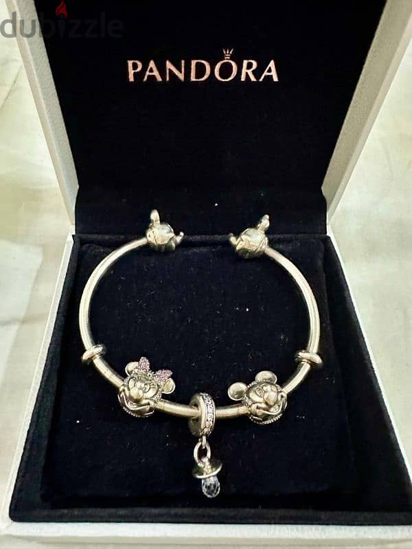 PANDORA Mickey Bangles Set 5