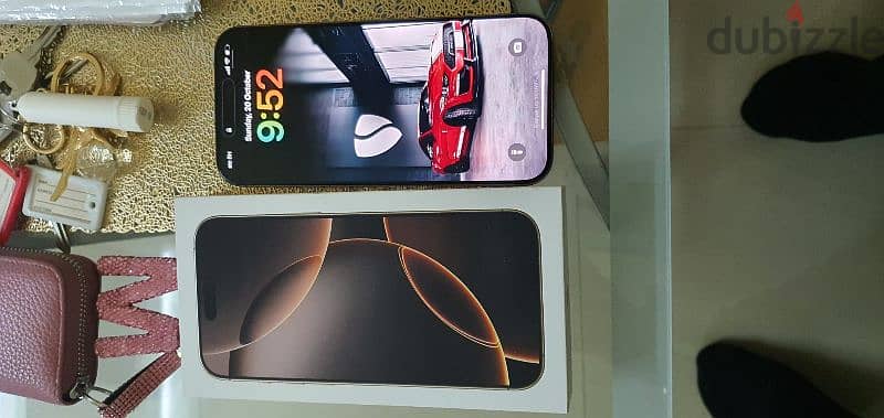 BRAND NEW IPHONE 16 PRO MAX 512 GB only 18 days used for sale with box 6