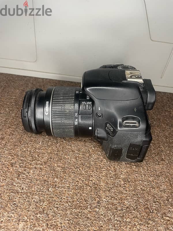 canon 600d dslr camera with bag and charger for sale 0