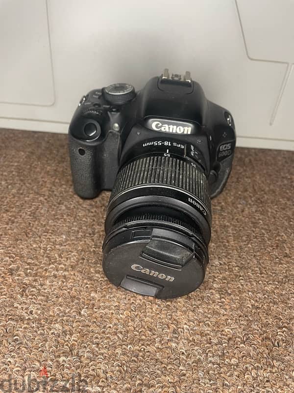 canon 600d dslr camera with bag and charger for sale 2