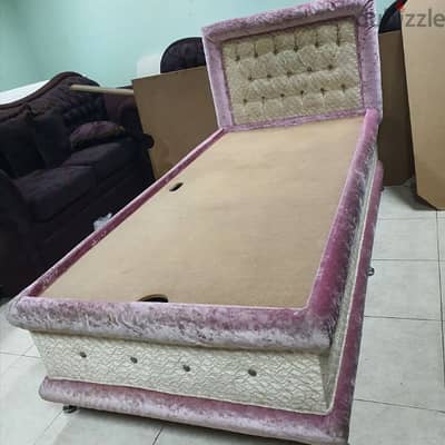 Bed with mattress, size: 190*90