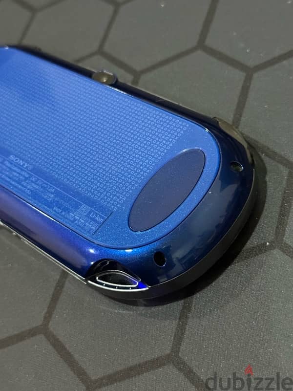 sony PSVITA 1000 oled, rare dark blue , hacked 128gb 2