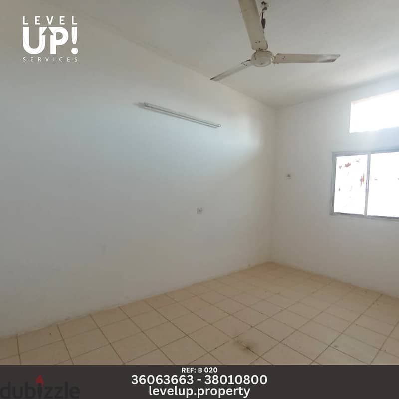 Convenient 2 Bedrooms Flat For Rent In Muharraq. REF-B 020 3