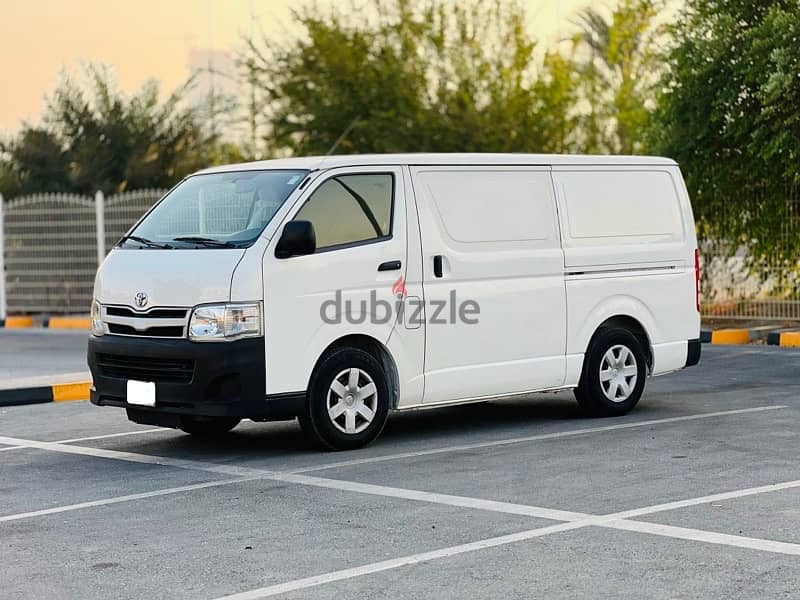 Toyota Hiace 2013 Model delivery Van single Owner used 0