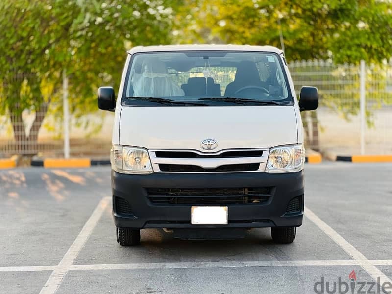 Toyota Hiace 2013 Model delivery Van single Owner used 1