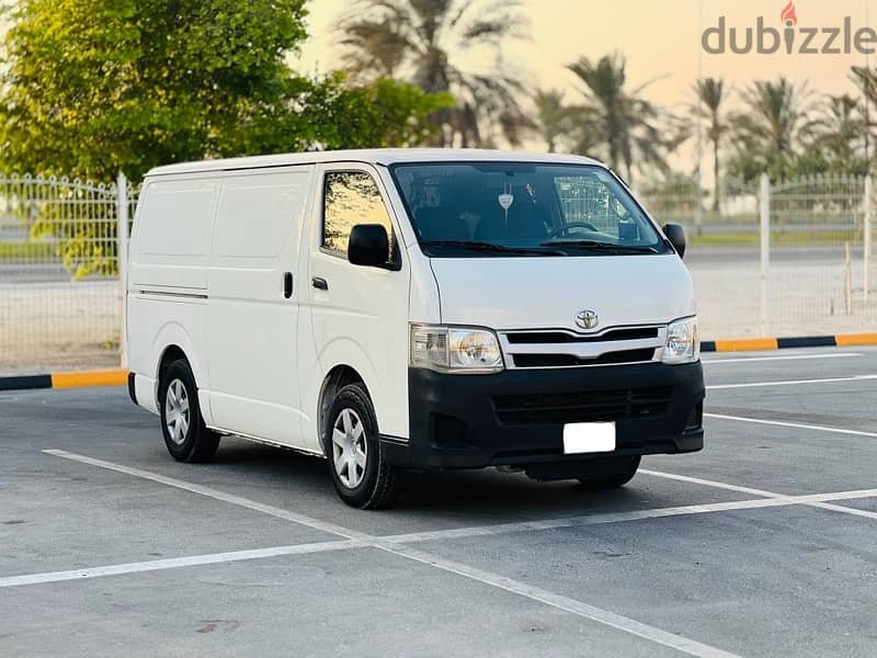 Toyota Hiace 2013 Model delivery Van single Owner used 2