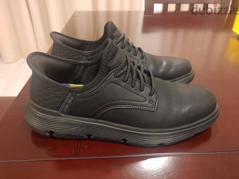 Skechers casual shoes Garza Black Slip in Technology 6