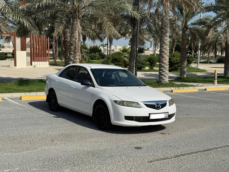 Mazda 6 2007 white 0