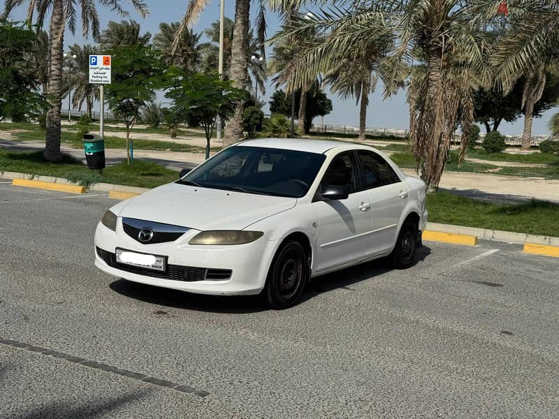 Mazda 6 2007 white 1