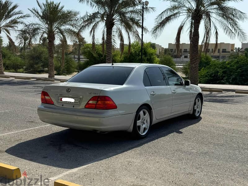 Lexus LS 460 2001 beige 6