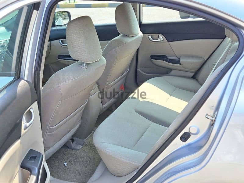 HONDA CIVIC 2013 TOP EXCELLENT URGENTLY FOR SALE 7