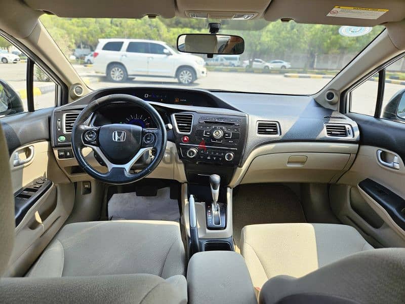 HONDA CIVIC 2013 TOP EXCELLENT URGENTLY FOR SALE 8