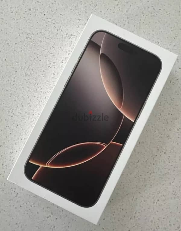 iPhone 16 pro max 256gb new sealed box eSIM 0