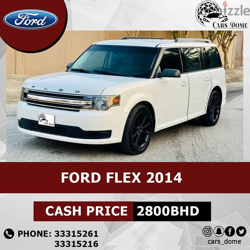 Ford Flex 2014 فورد فليكس 8