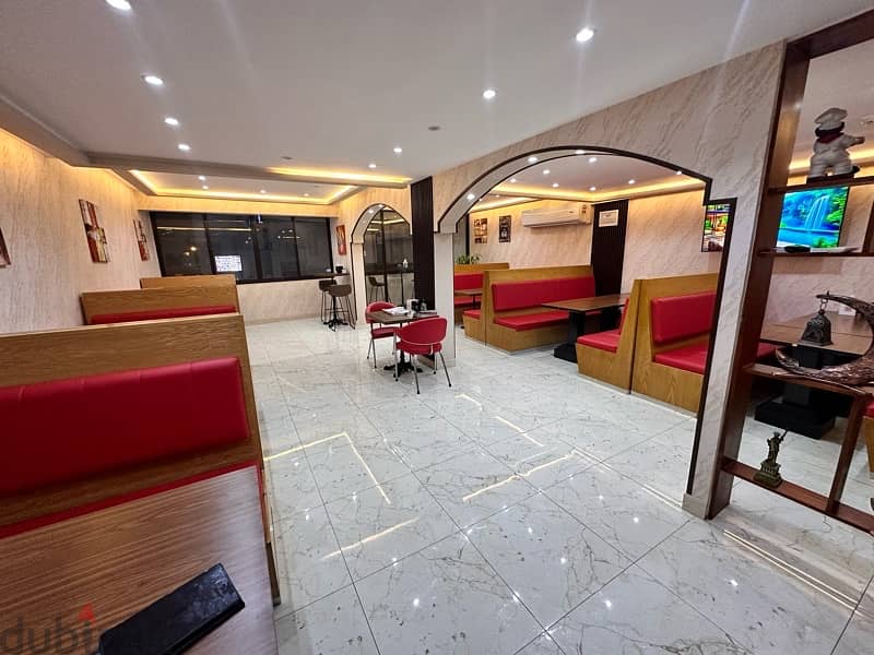 opportunity restaurant for sale -فرصة استثمارية لمطعم عربي للبيع 0