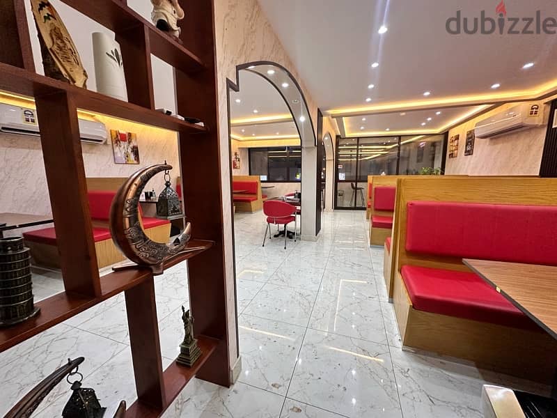 opportunity restaurant for sale -فرصة استثمارية لمطعم عربي للبيع 1