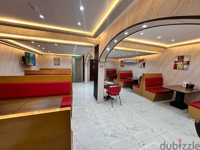 opportunity restaurant for sale -فرصة استثمارية لمطعم عربي للبيع 2