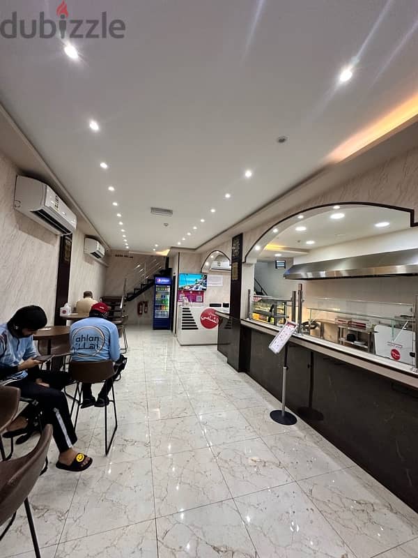 opportunity restaurant for sale -فرصة استثمارية لمطعم عربي للبيع 8