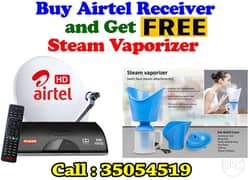 Airtel Receiver with free Gift 0