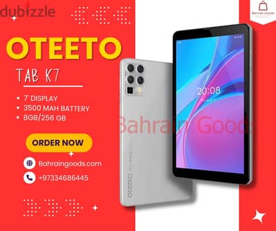 Oteeto Tab K7 7.0 Inch Dispaly 8GB/256