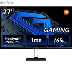 Xiaomi G27i, 27.0 Inch IPS LCD PC Gaming Monitor, 165Hz FHD, Black 0