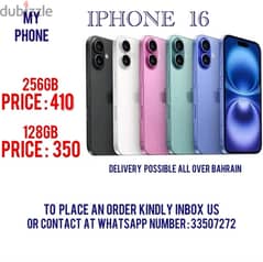 IPHONE 16 ALL COLOUR 0