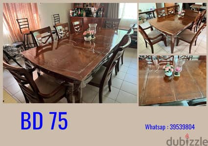 8 Seater Dining Table