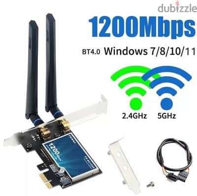 Wi-Fi and Bluetooth card