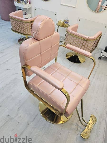 salon chairs for salon طاوله طعام واربع كراسي للبيع 3