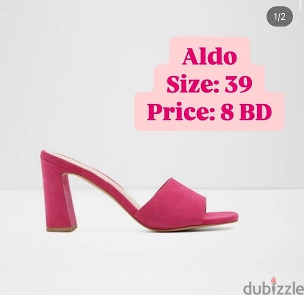 Aldo shoes - 2 colours - used once 1