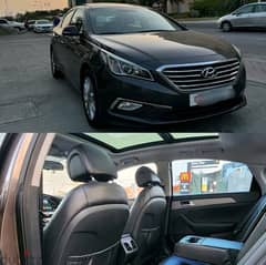 Hyundai Sonata model 2016 Bahrain Agency 0