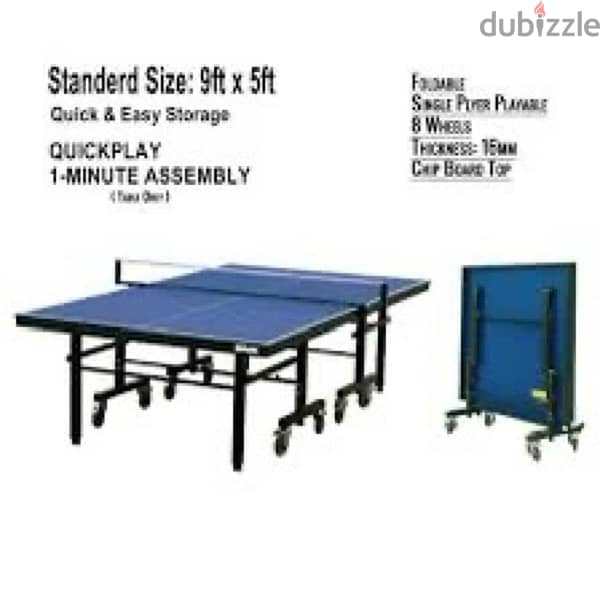 TENNIS TABLE 1