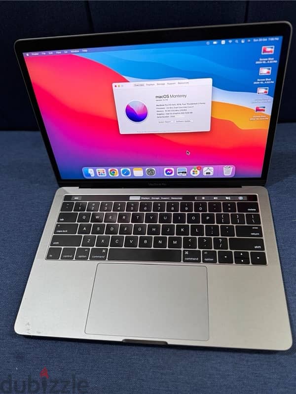 MacBook Pro 13.3in TouchBar (2016) 16gb 500gb Core i7 0