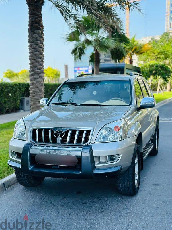 Toyota Prado 2005 model 6 cylinder. 4 Wheel drive 7 seater Jeep 6