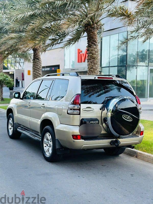 Toyota Prado 2005 model 6 cylinder. 4 Wheel drive 7 seater Jeep 8